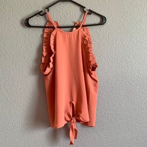 Burnt Orange Tank Top